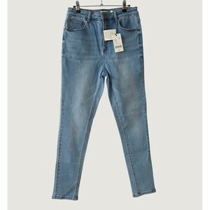 A Loves A Skinny Jeans Womens 2 Light Wash NWT High Rise Denim R5274DAA